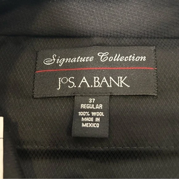 Jos. A. Bank Signature Collection Charcoal Gray Dress Pants - Picture 3 of 11